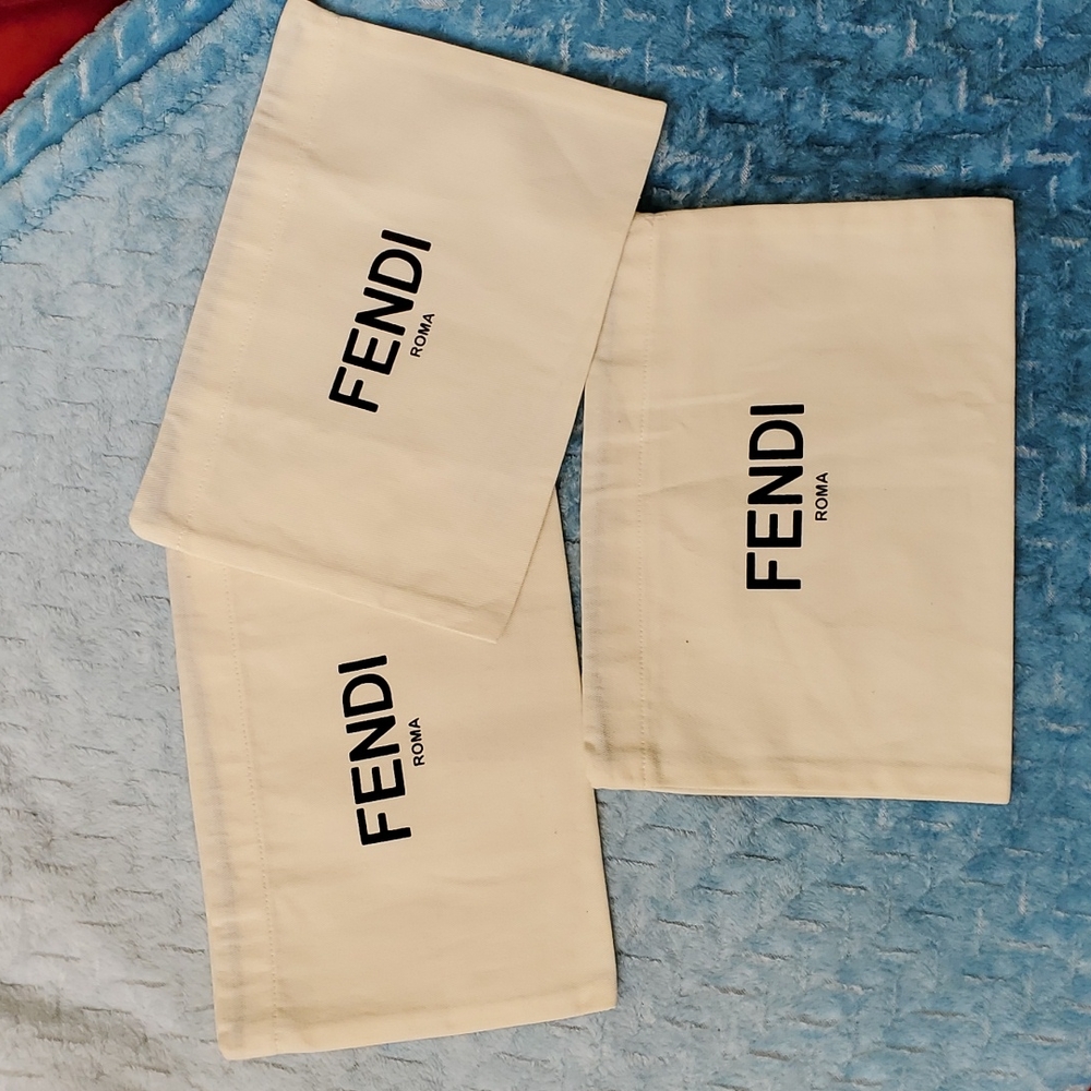 Authentic Fendi dust bag/cloth